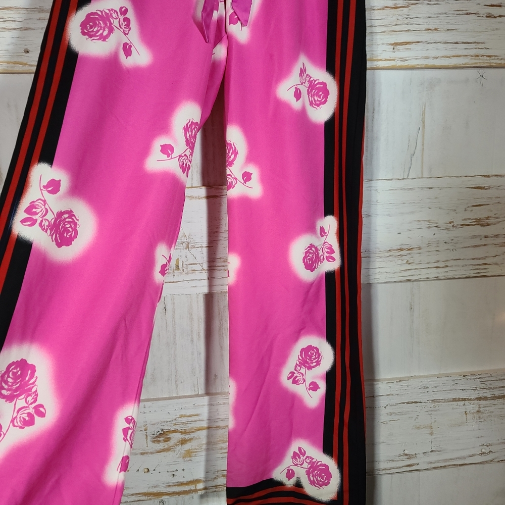 Victoria Secret PJ f pink‎ flowers XS @52